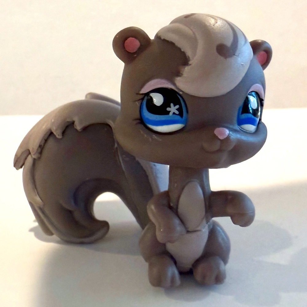 Littlest Pet Shop LPS 484 Grey Squirrel ~ Authentic
